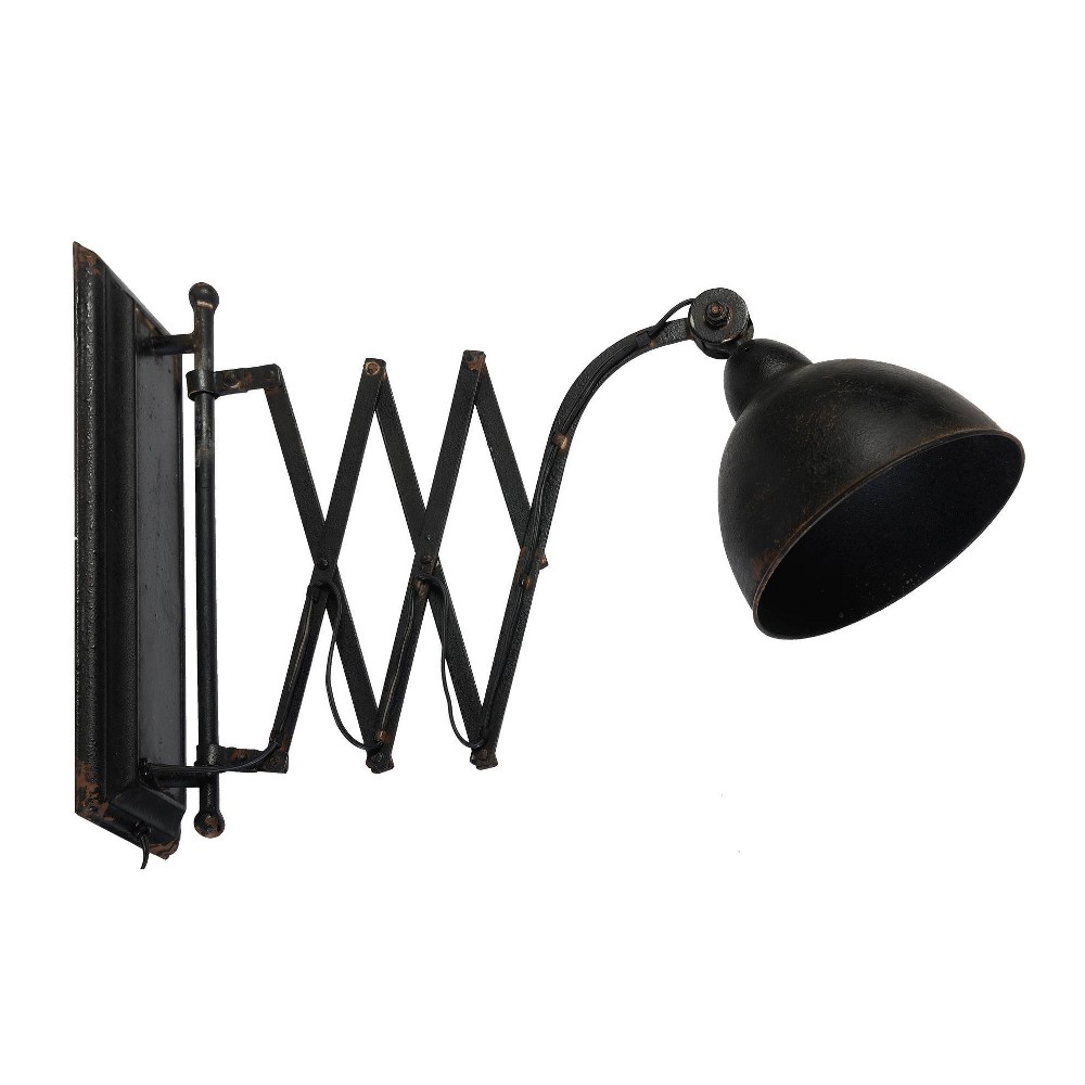 Photos - Chandelier / Lamp Arris Extension Wall Lamp Black - A&B Home