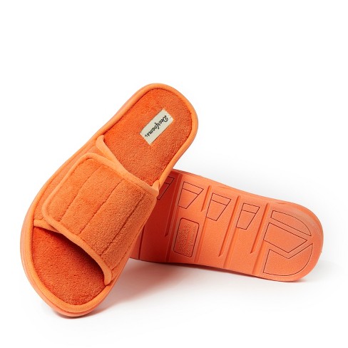 Dearfoam terry slide discount slippers