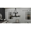 Octavia 9-Light Earth Black Chandelier - 3 of 4