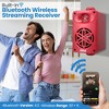 Pyle 3.5" Waterproof Bluetooth Outdoor Speaker System - Red, 200W Wireless, Wall Mountable - 3 of 4