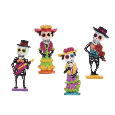 Gallerie II Dia de Muertos Musical Band Figures A/4