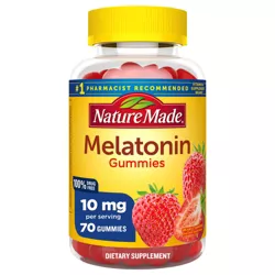 Nature Made Melatonin 10mg Occasional Sleep Aid Gummies