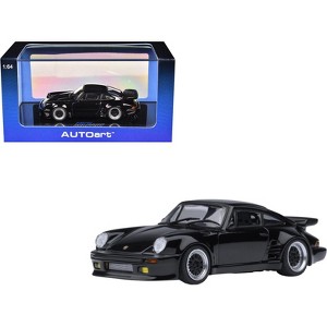 Porsche 911 (930) Turbo "Blackbird" Black "Wangan Midnight - Comic #1 Version" Manga 1/64 Model Car by Autoart - 1 of 4