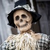 Morris Costumes 4 ft Animated Scarecrow in Rocking Chair Decoration - Multicolored - 2 of 3