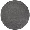 Unique Loom Felt Ball Collection Area Rug - Cloud - 2 of 4