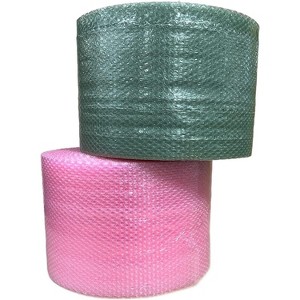 supplyhut 3/16" Small Bubble Cushioning Wrap Padding Roll x 700' x 12" Wide 700FT Perf 12" - 1 of 2