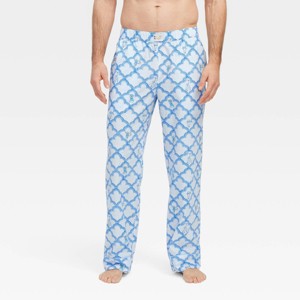 Men's Geo Trellis Pajama Pants Blue- Roller Rabbit x Target M : Target