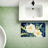 Stupell Industries Vintage Midnight Garden Blooms Printed Plush Bathroom Floor Mat, design by Nicole Tamarin - 3 of 4