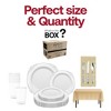 Smarty Had A Party The Neutral Territory Package Dinnerware Set - 60 Sets - 4 of 4