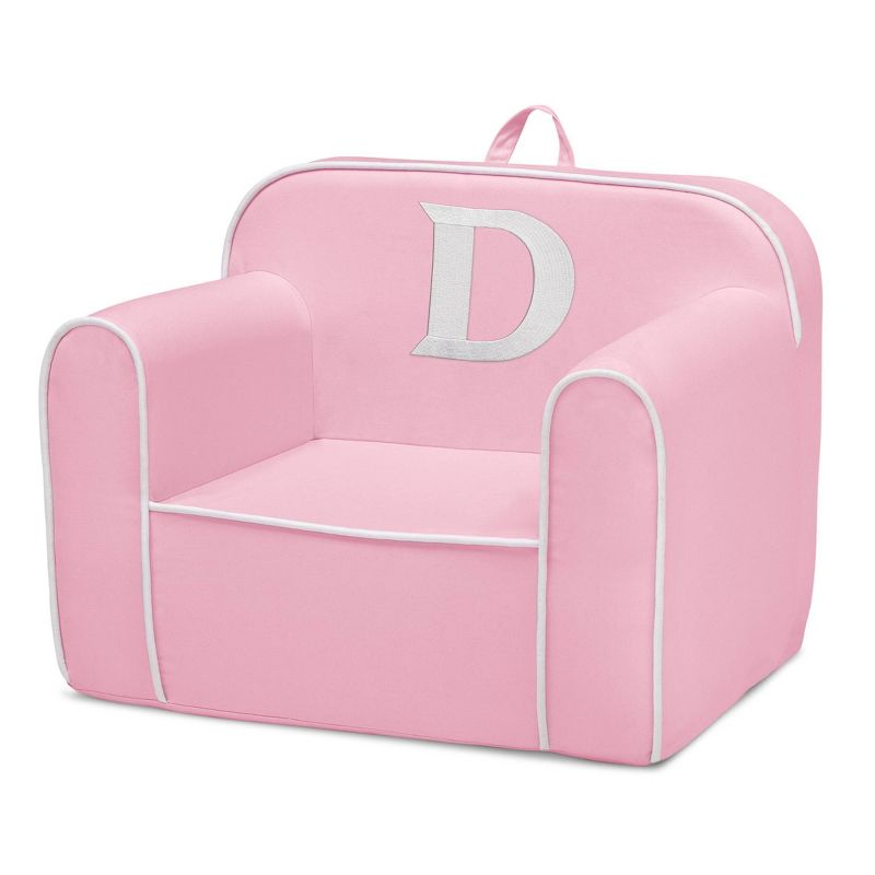 Delta Children Personalized Monogram Cozee Foam Kids' Chair - Customize with Letter - 18 Months and Up, 5 of 9
