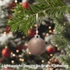 Orieon Velvet Christmas Ornament Balls 25-Pack - 6cm Green Brown Neutral Decor for Xmas Tree, Holiday Wedding Party Decorations - 4 of 4