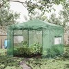 OutsunnyPortable Pop-up Walk-in Greenhouse with Roll-up Door - 2 of 4