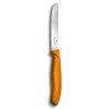 Victorinox Swiss Classic 4.3 Inch 4 Piece Tomato And Table Knife Wavy Edge Orange - 3 of 4