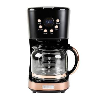 Haden Single-serve Capsule Coffee Maker - Black & Copper : Target