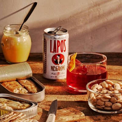 Lapo's Non-Alcoholic Negroni Canned Cocktail - 4pk/236ml Cans