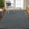 Area Rugs for Bedroom Living Room Rug Non-Shedding Non-Slip Floor Carpet Soft Modern Waves Textured Rugs for Dining Room Kitchen Home Office Nursery - 2 of 4