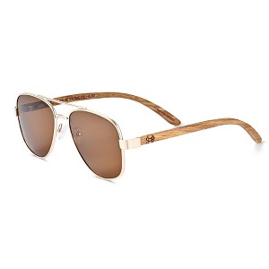 Earth Wood Kotor Polarized Sunglasses - 1 of 4