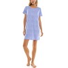 Jaclyn NY Womens Lushluxe Relaxed Short Sleeve Nightgown - 4 of 4
