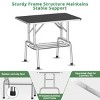 46" Heavy Duty Pet Grooming Table with Adjustable Arm and Non Slip Surface,Dog Drying and Trimming Table for Large and Medium Pets–LAOTIES - 4 of 4