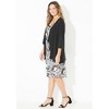 Catherines Women's Plus Size Classic Jacket Dress - image 4 of 4