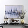 Carolina Living Cityscape Abstract Wall Art - Gold Frame - Medium - 2 of 4