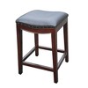 D-Art Collection Mahogany Bali Wave Counter Stool - 3 of 3