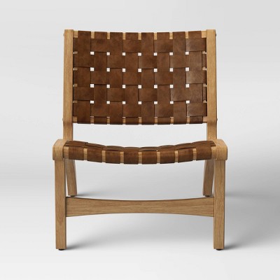 Ceylon Woven Accent Chair Brown - Opalhouse™