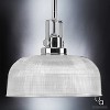 Urban Ambiance Luxury Luxe Industrial Pendant,  9-1/4"H x 10-1/2"W,  Polished Chrome Finish, UHP2049 - 3 of 4