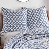 Lorrance Blue Euro Sham Set - Two Euro Shams - Levtex Home - 2 of 3