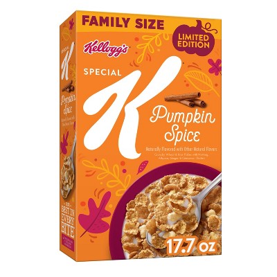 Special K Pumpkin Spice Breakfast Cereal - 17.7oz - Kellogg's