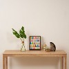 Nick Nelson Analogous Shapes In Bloom Framed Art Canvas - Society6 - 3 of 4