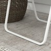 VYNXARIA Set of 2 Patio Folding Chairs ¨C Stylish & Portable Outdoor Seating in Blue! - 4 of 4