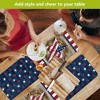 Briarwood Lane Everday Double Sided Placemat (4-pack) 17x11.25 American Barnstar For Everday Patriotic Placemat - 3 of 4