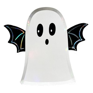 Daydream Society - Going Batty Large Ghost Plates - Pack of 8 Paper Plates - 1 of 3
