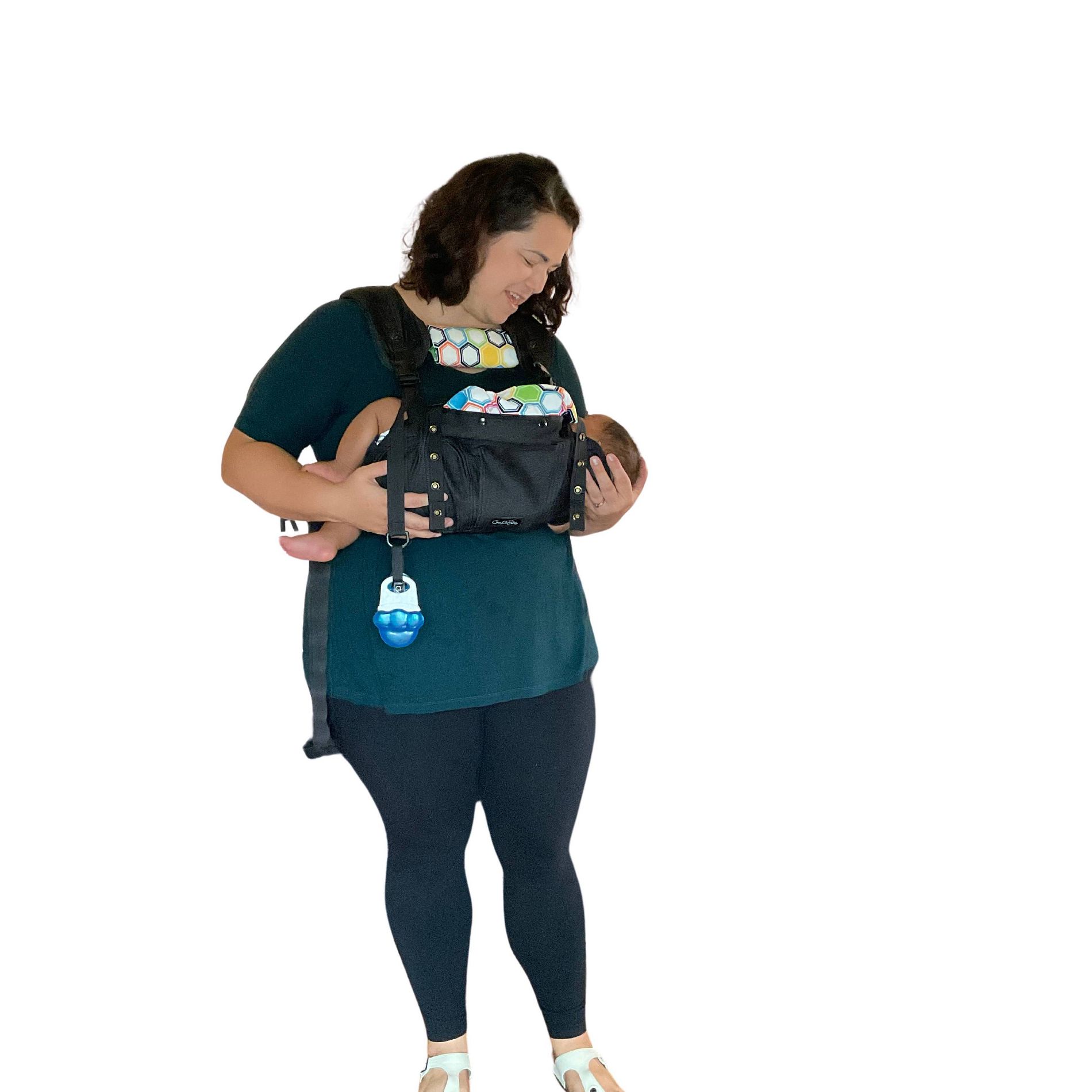 GoGoVie Premium Baby Carrier - 0-3 Years - Black