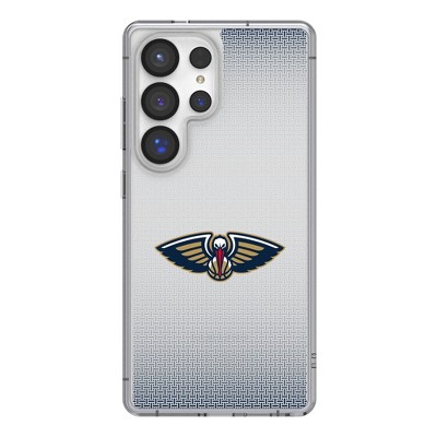 Keyscaper NBA Linen Clear Cell Phone Case for Galaxy S24 Ultra