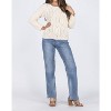 Women's Intertwine Lace Up Back Sweater - mystree - 4 of 4