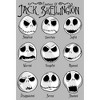 Juniors Womens The Nightmare Before Christmas Emotional Jack T-Shirt - 2 of 4