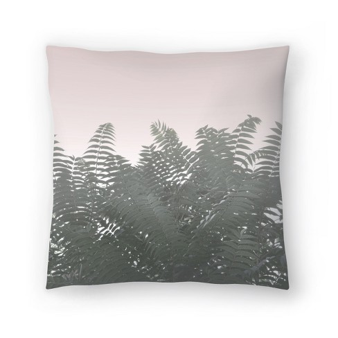 Large Leaf Study Iii By Modern Tropical 20 X 20 Throw Pillow - Americanflat  : Target