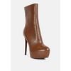Marsha High Platform Stiletto Ankle Boots - 2 of 4