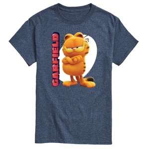 Men's - Garfield - Garfield Movie Vertical Short Sleeve Graphic T-Shirt - 1 of 4
