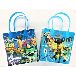 Disney Toy Story Reusable Party Favor Goodie Small Gift Bags 12 Pack - 1 of 1