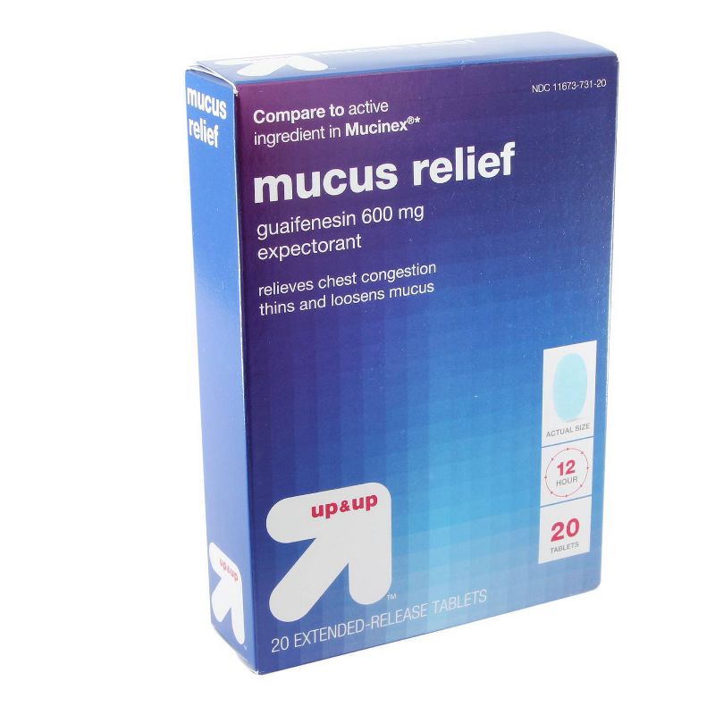 Mucus Relief Extended Release Tablets - 20ct - up &#38; up&#8482;, 4 of 7