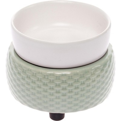 5.2 x 4.7 Stoneware Matte Glaze Wax Warmer Black - Threshold™