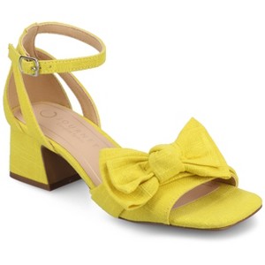 Journee Women's Zevi Medium and Wide Width Dress Sandals - 1 of 4