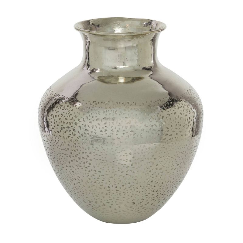 16&#39;&#39; x 13&#39;&#39; Contemporary Vase Silver - Olivia &#38; May, 5 of 7