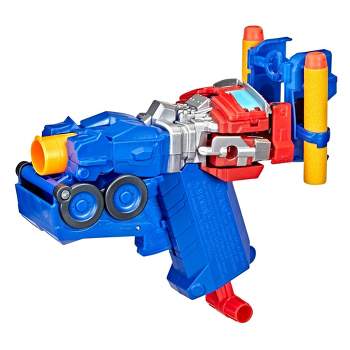 Transformers Rise of the Beasts NERF 2-in-1 Optimus Prime Toy Blaster