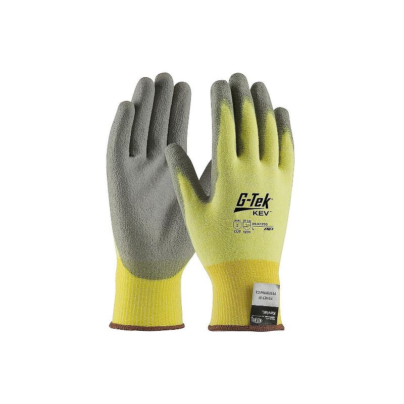 PIP G-Tek Kevlar/Lycra Polyurethane Gloves 09-K1250/L, 1 of 3