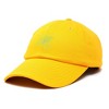 Dalix UFO Embroidered Alien Dad Hat Cotton Baseball Cap Adjustable Mens - 4 of 4