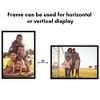 Americanflat Poster Frame - Perfect for Photos and Artwork - Black - 4 of 4
